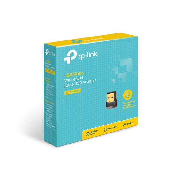 Adaptador Inalámbrico N USB NANO de 150 Mbps TL-WN725N TP-LINK
