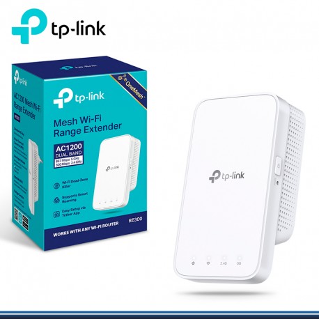 EXTENSOR DE RANGO AC 1200 CON 2 ANTENAS INTERNAS RE300 TP-LINK